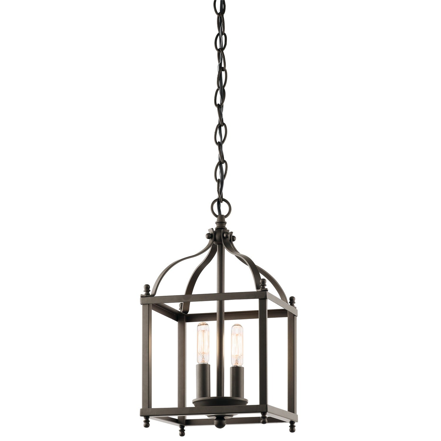 Kichler - 42565OZ - Two Light Pendant - Larkin - Olde Bronze