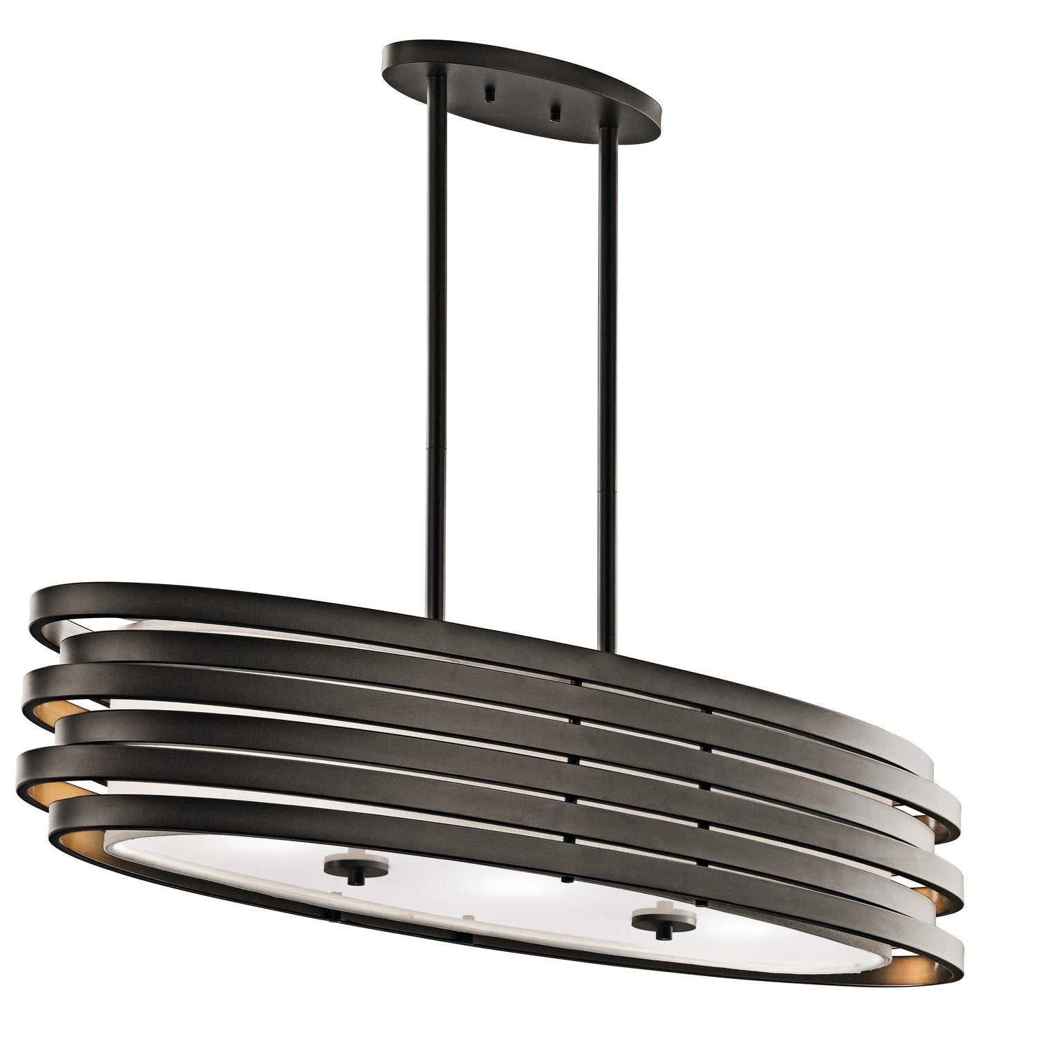 Kichler - 43303OZ - Three Light Chandelier - Roswell - Olde Bronze