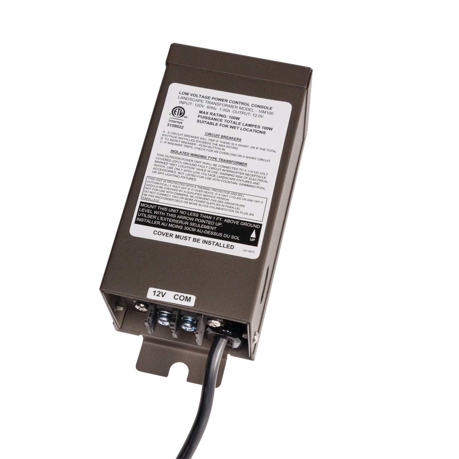 Kichler - 15M100AZT - Transformer - Transformer - Standard Series - Textured Architectural Bronze