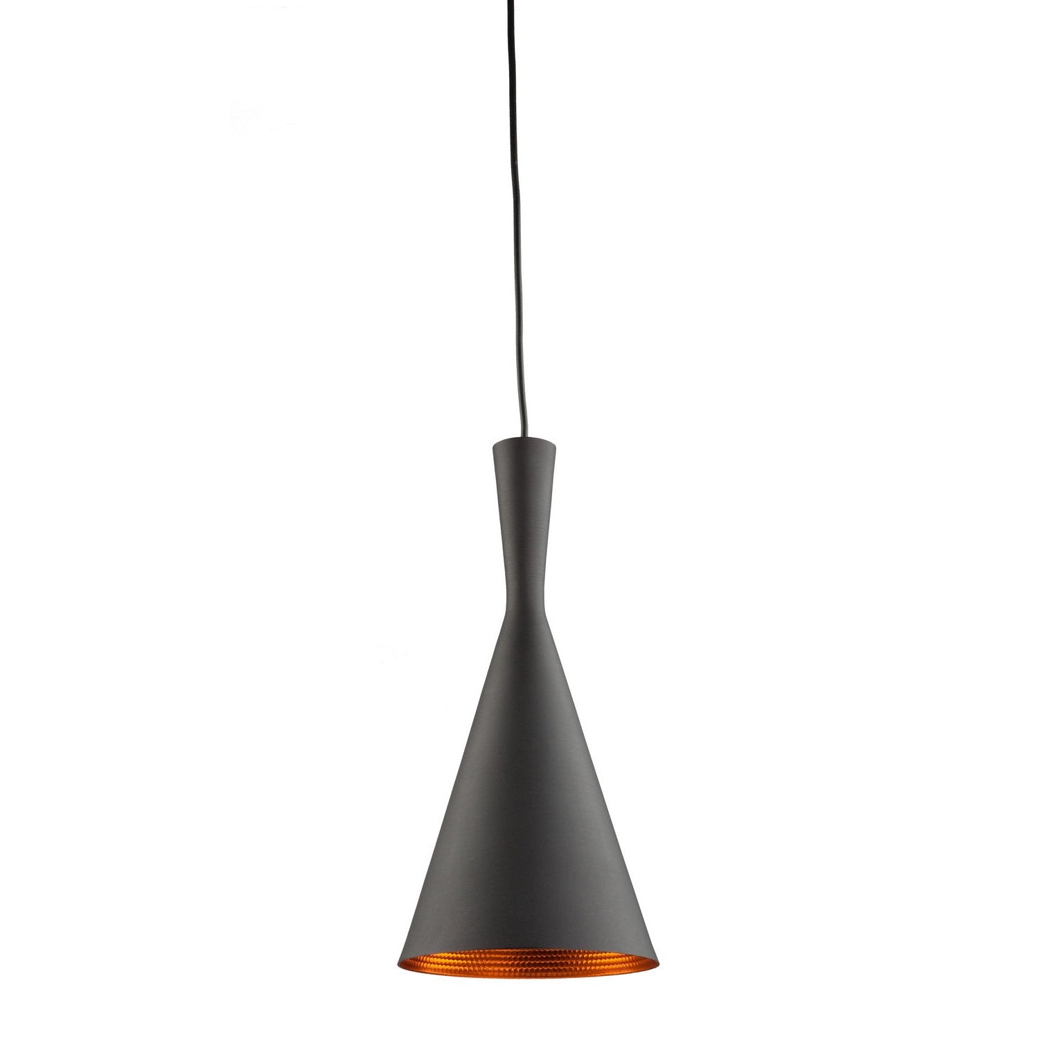 Artcraft - JA800 - One Light Pendant - Connecticut - Matte Black & Copper