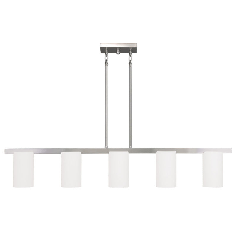 Livex Lighting - 1327-91 - Five Light Chandelier - Astoria - Brushed Nickel