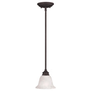 Livex Lighting - 1340-07 - One Light Mini Pendant - Essex - Bronze