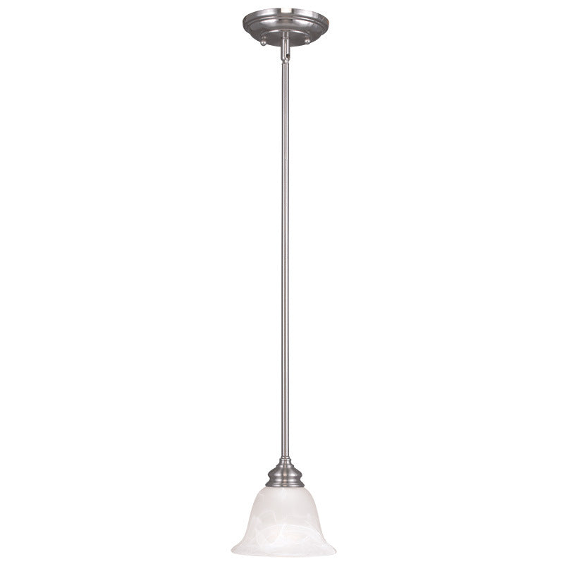 Livex Lighting - 1340-91 - One Light Mini Pendant - Essex - Brushed Nickel