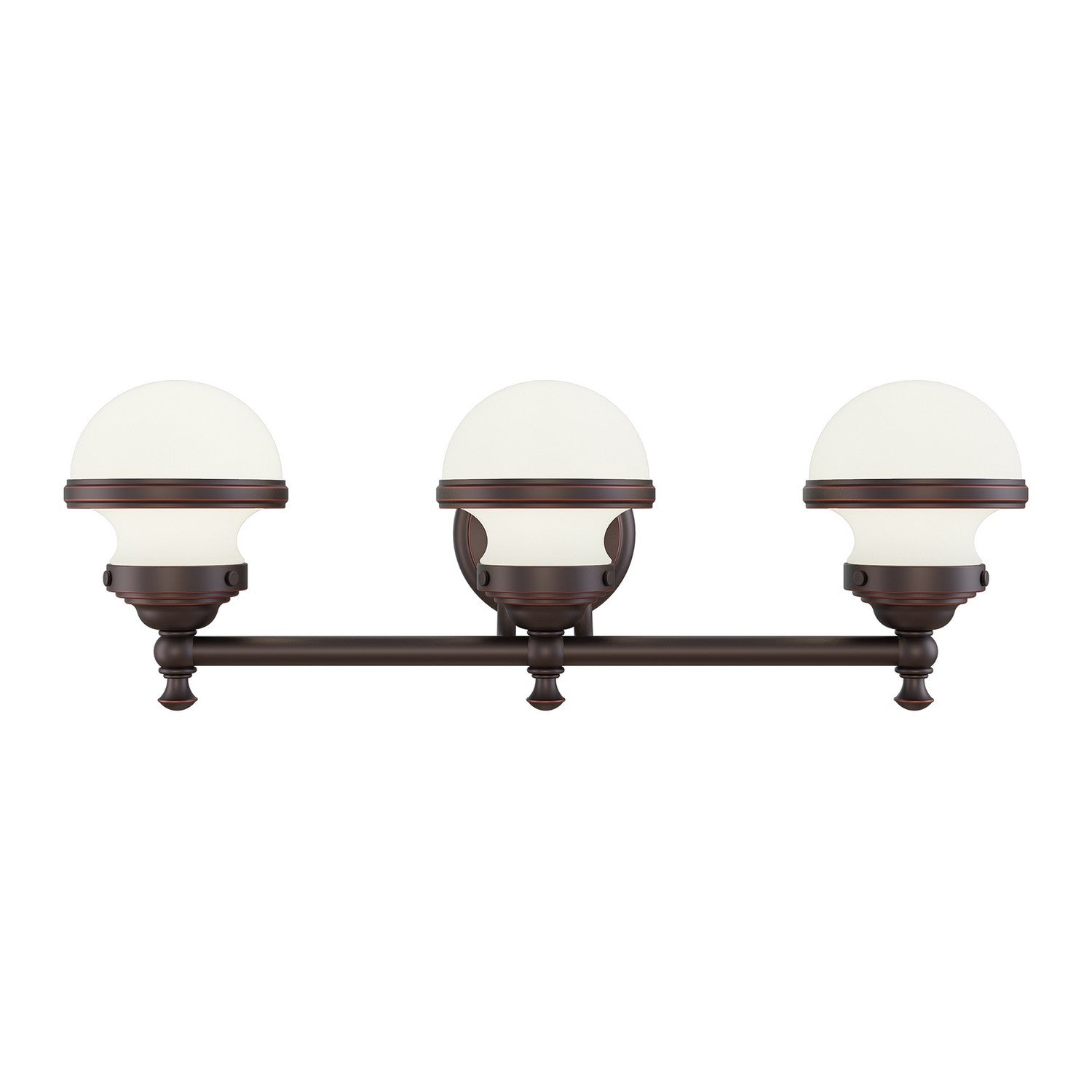 Livex Lighting - 5713-67 - Three Light Bath Vanity - Oldwick - Hand Applied Olde Bronze