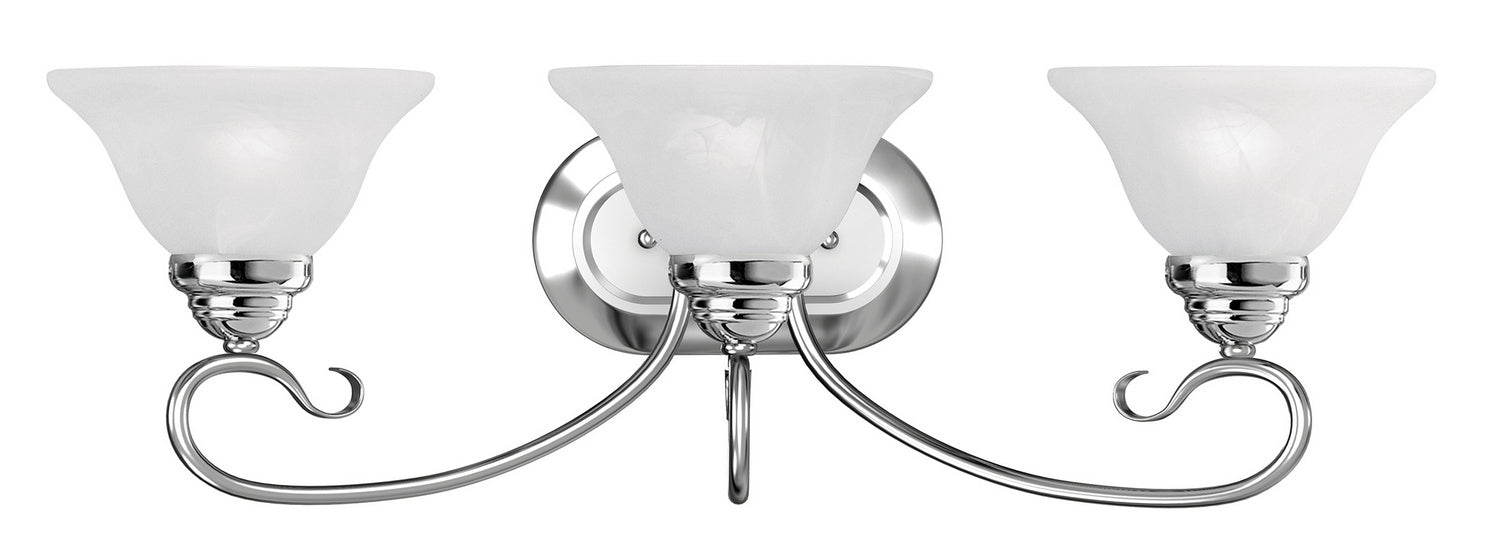 Livex Lighting - 6103-05 - Three Light Bath Vanity - Coronado - Polished Chrome