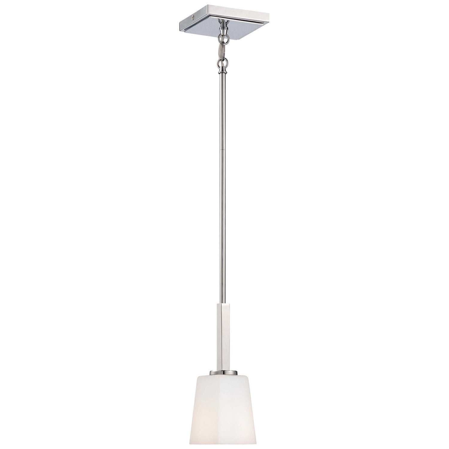 Minka-Lavery - 1541-77 - One Light Mini Pendant - City Square - Chrome