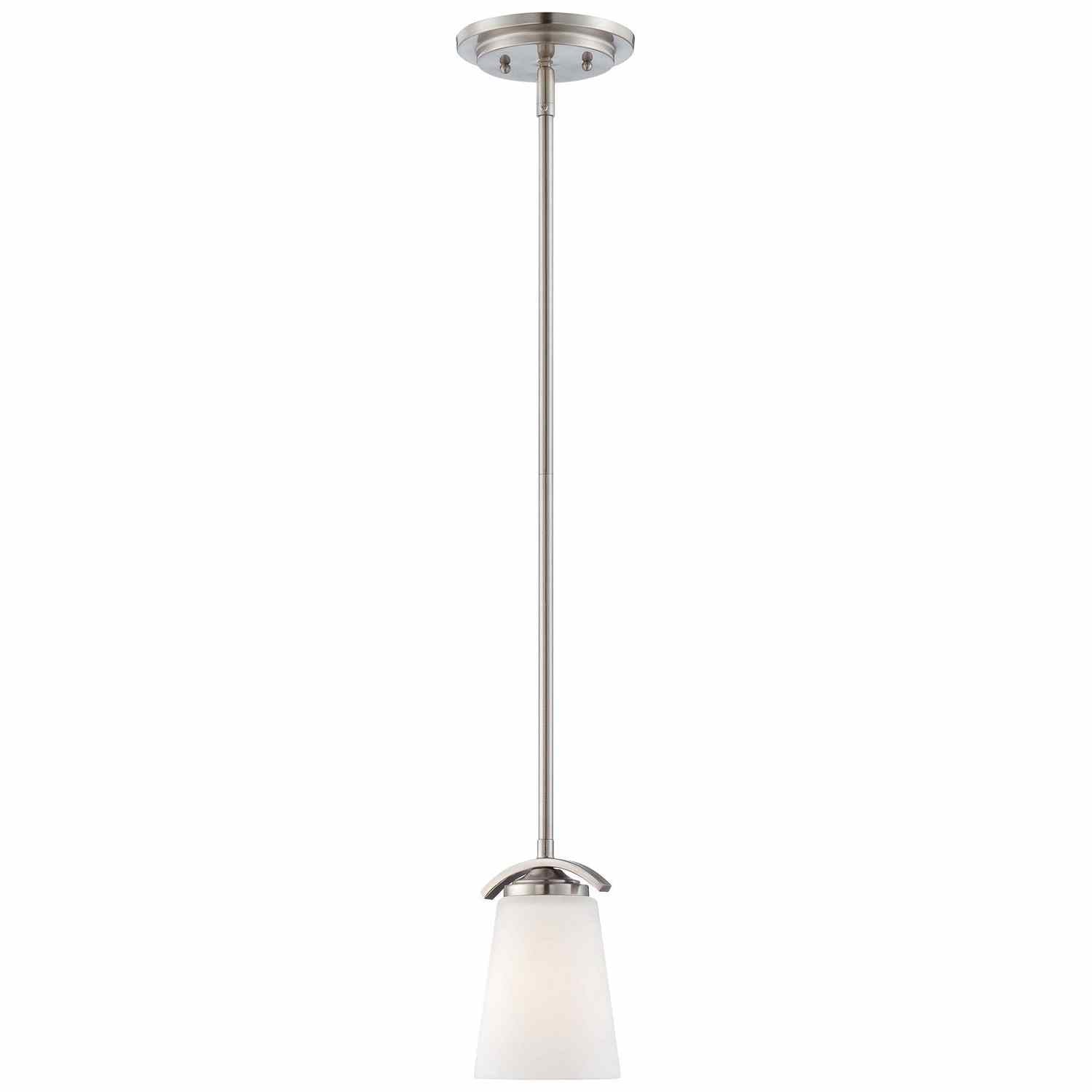 Minka-Lavery - 4961-84 - One Light Mini Pendant - Overland Park - Brushed Nickel