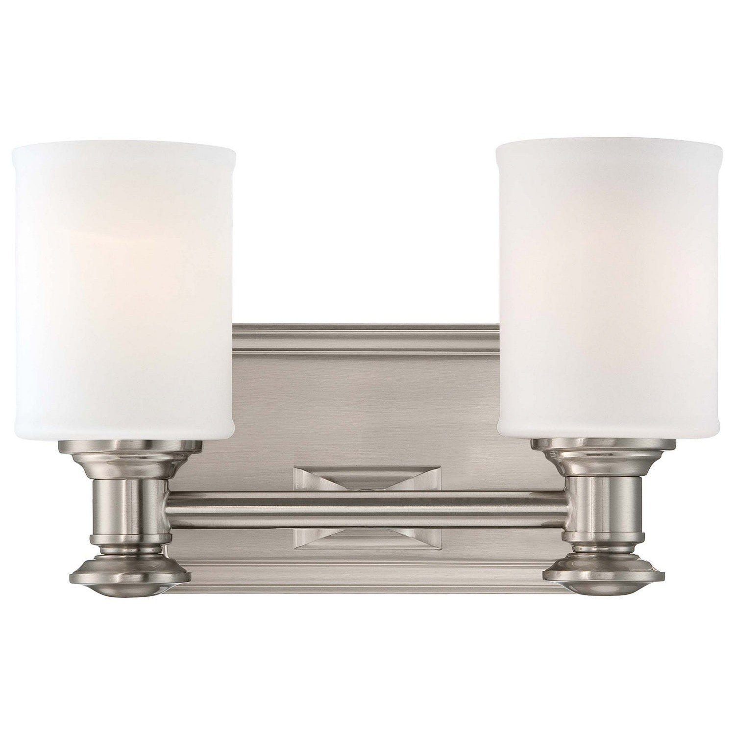 Minka-Lavery - 5172-84 - Two Light Bath - Harbour Point - Brushed Nickel