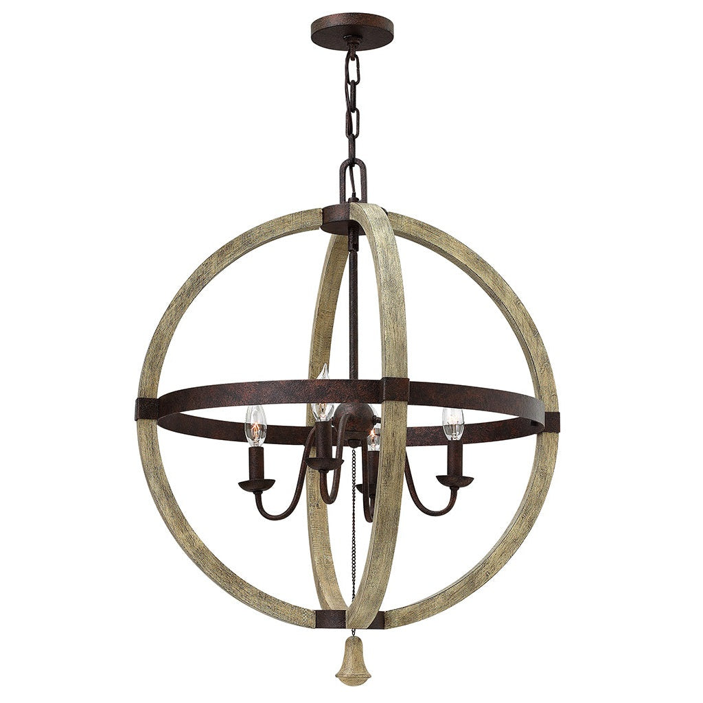 Fredrick Ramond - FR40564IRR - LED Chandelier - Middlefield - Iron Rust