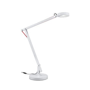 Amsterdam LED Swing Arm Desk Lamp - White