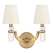 Hudson Valley - 982-AGB-WS - Two Light Wall Sconce - Dayton - Aged Brass