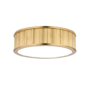 Hudson Valley - 911-AGB - Two Light Flush Mount - Middlebury - Aged Brass