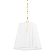 Hudson Valley - 7614-AGB - One Light Pendant - Verona Beach - Aged Brass