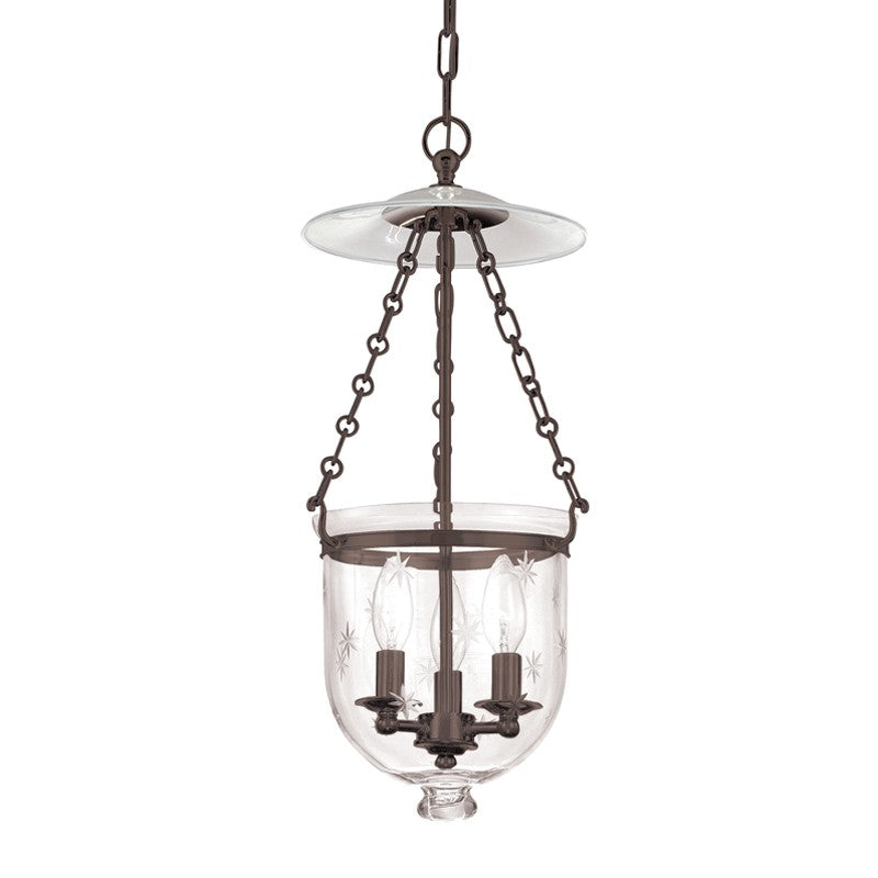 Hudson Valley - 252-OB-C3 - Three Light Pendant - Hampton - Old Bronze