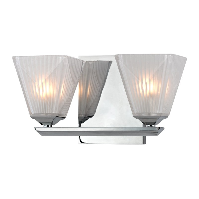 Hudson Valley - 2432-PC - Two Light Bath Bracket - Hammond - Polished Chrome