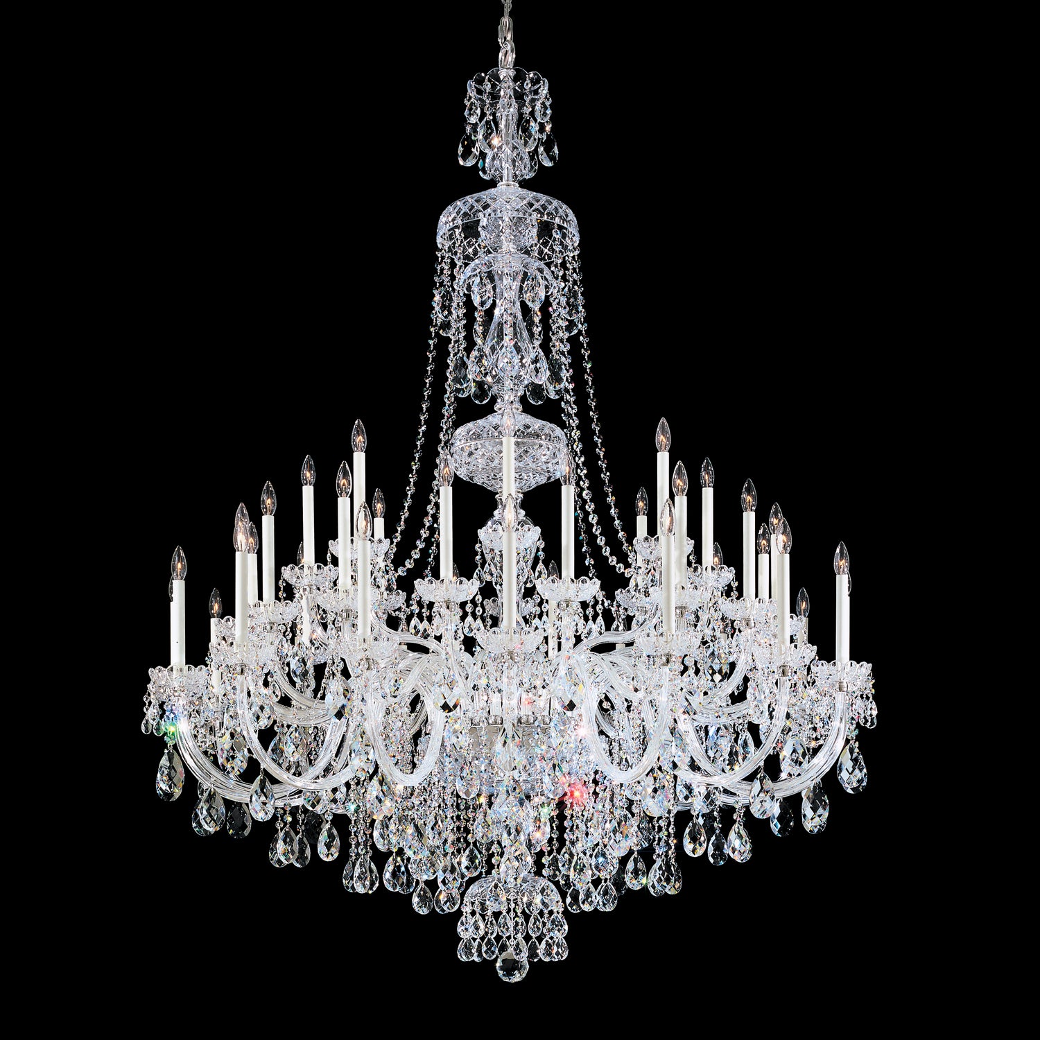 Schonbek - 3612-40H - 45 Light Chandelier - Sterling - Polished Silver
