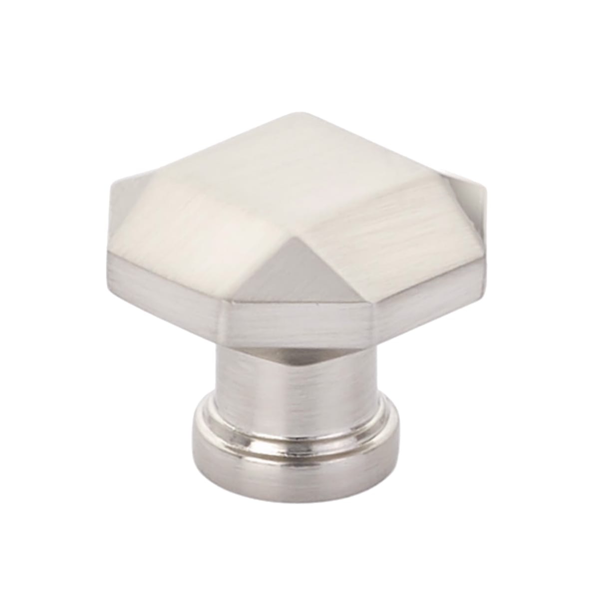 Menlo Park 1-1/4" Contemporary Faceted Small Luxury Geometric Cabinet Knob / Drawer Knob