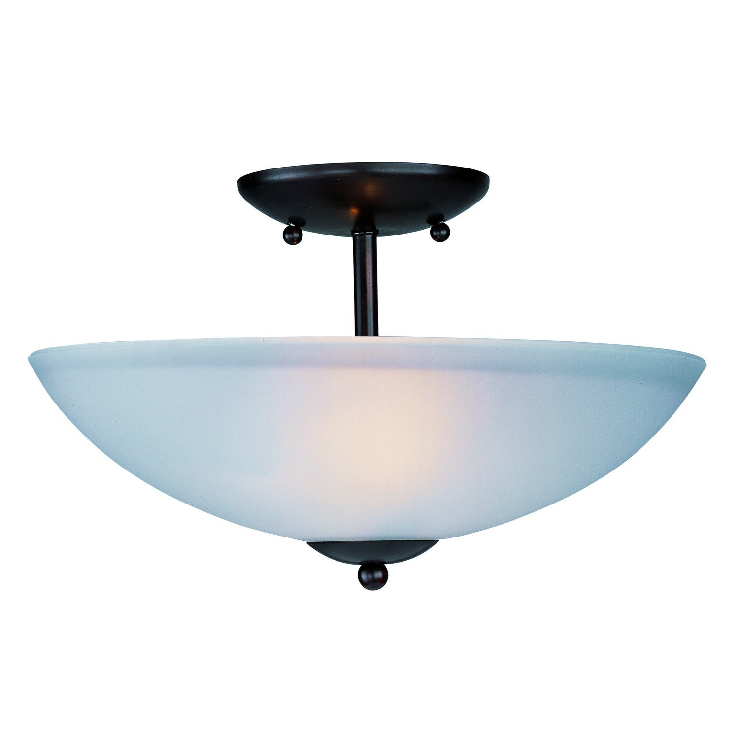 Maxim - 10042FTOI - Two Light Semi-Flush Mount - Logan - Oil Rubbed Bronze