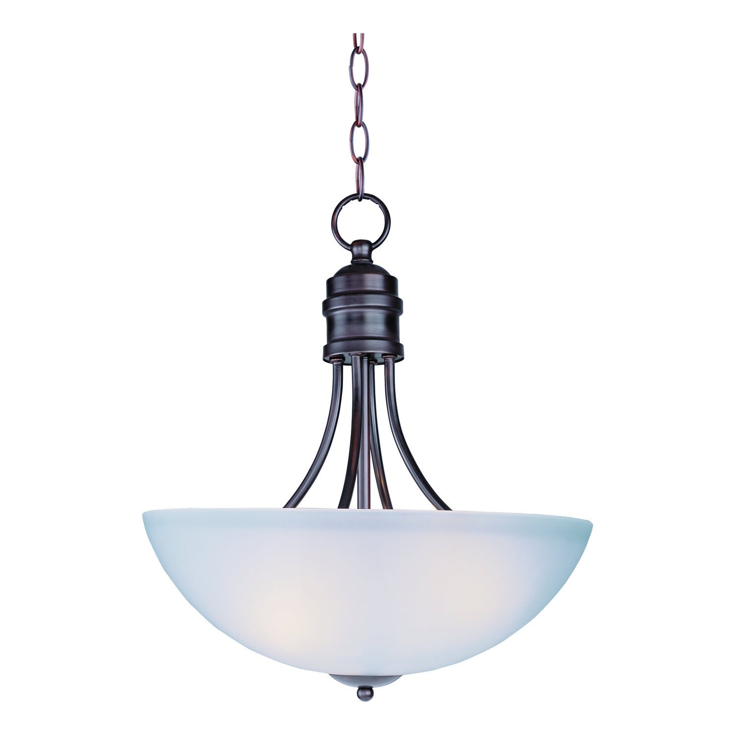 Maxim - 10044FTOI - Three Light Pendant - Logan - Oil Rubbed Bronze