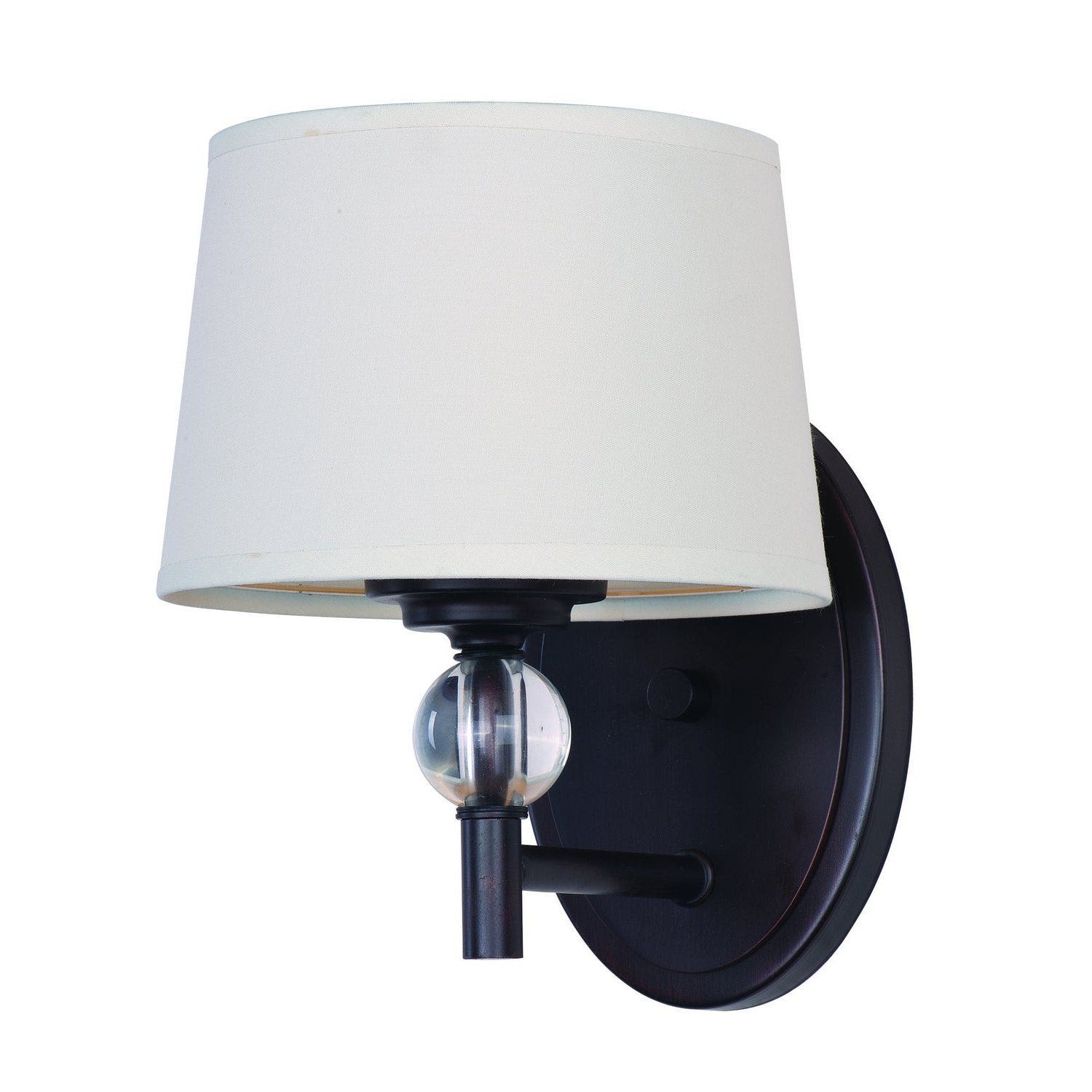 Maxim - 12761WTOI - One Light Wall Sconce - Rondo - Oil Rubbed Bronze
