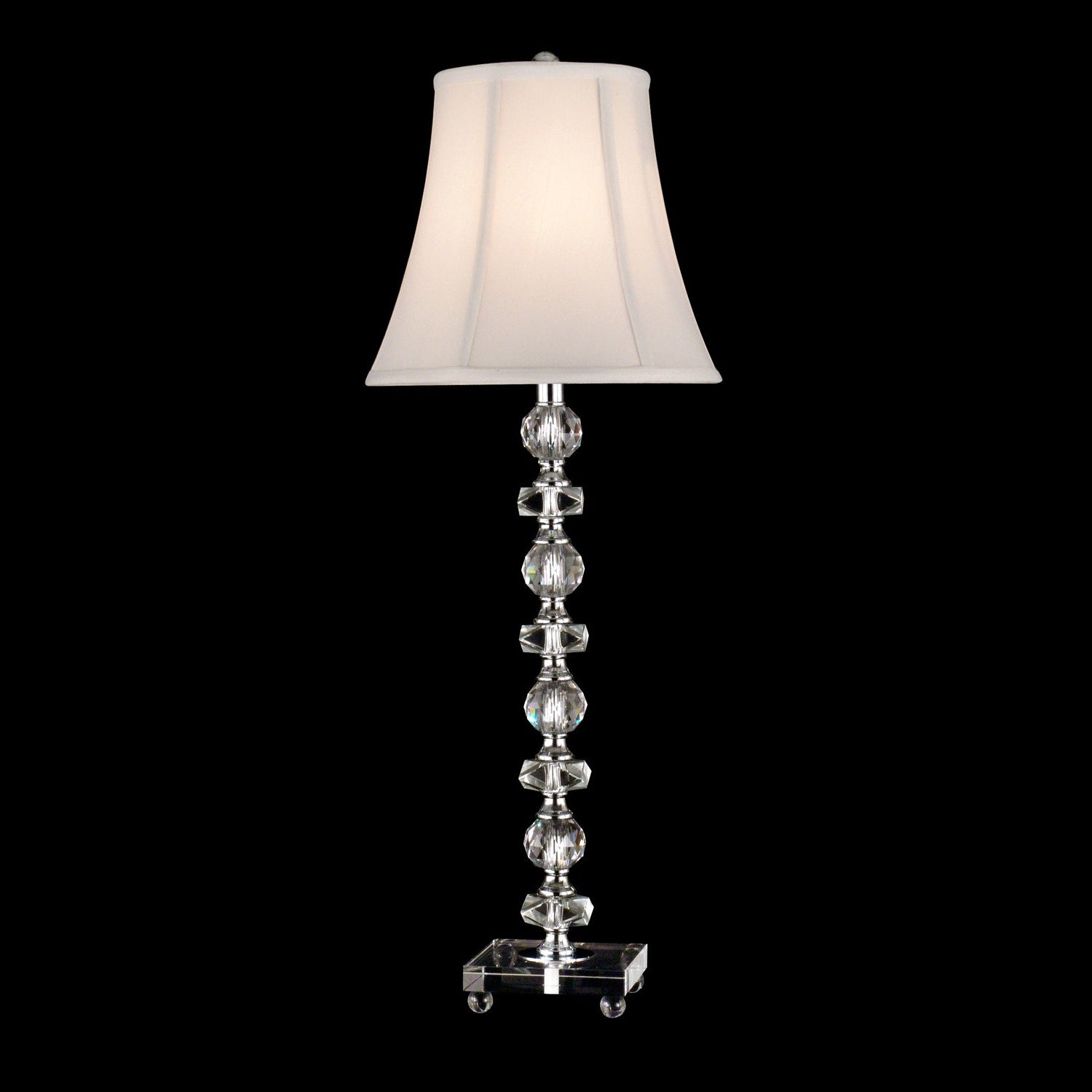 Dale Tiffany - GB11065 - One Light Table Lamp - Simon - Polished Chrome