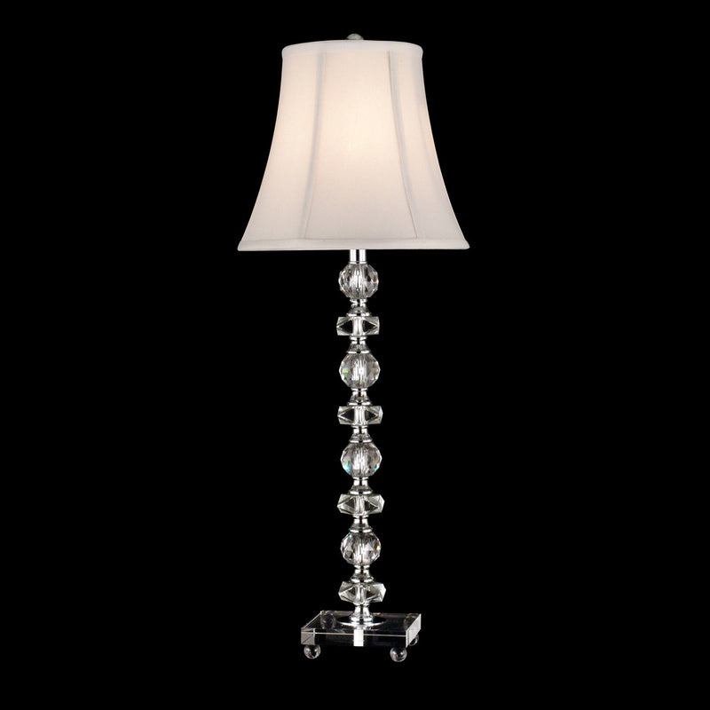 Dale Tiffany - GB11065 - One Light Table Lamp - Simon - Polished Chrome