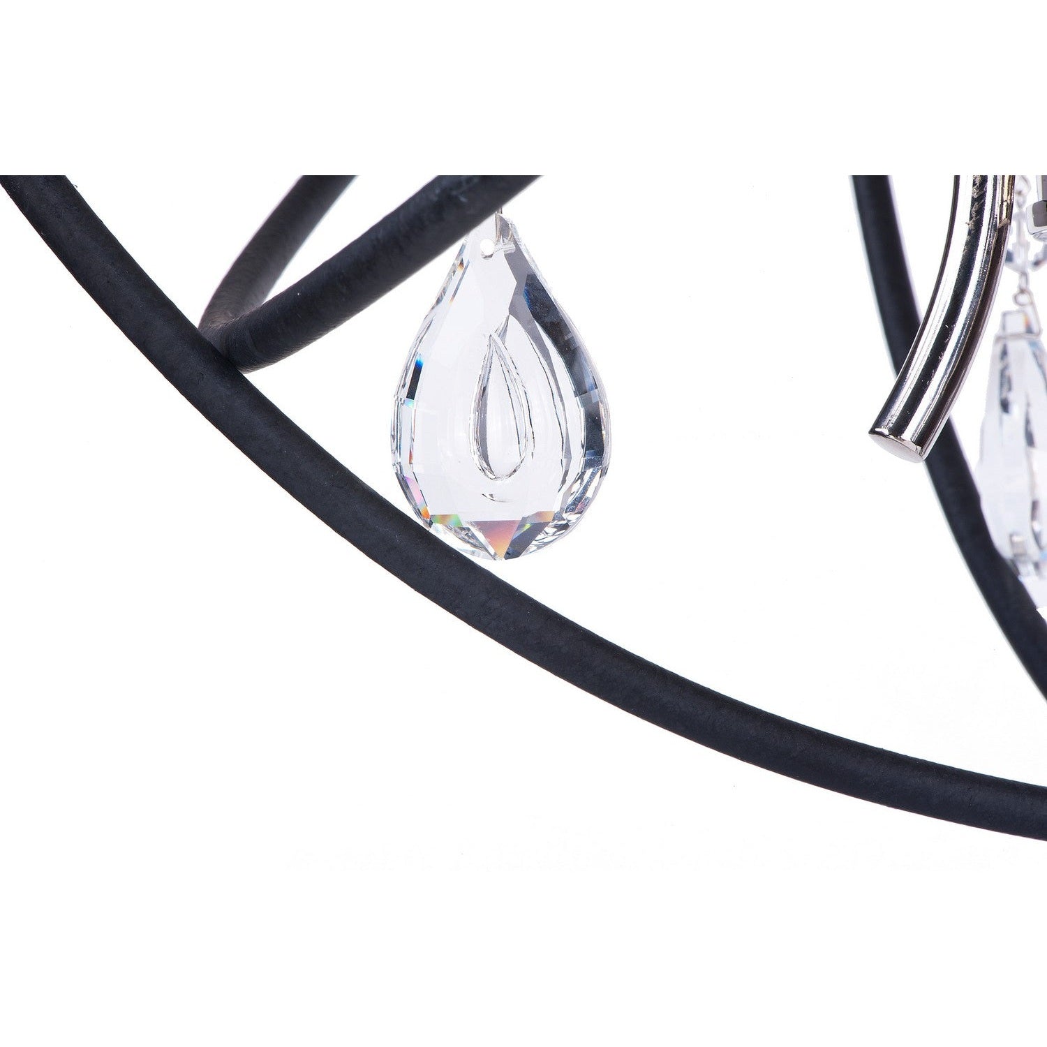 Maxim - 25142ARPN - Four Light Pendant - Orbit - Anthracite / Polished Nickel