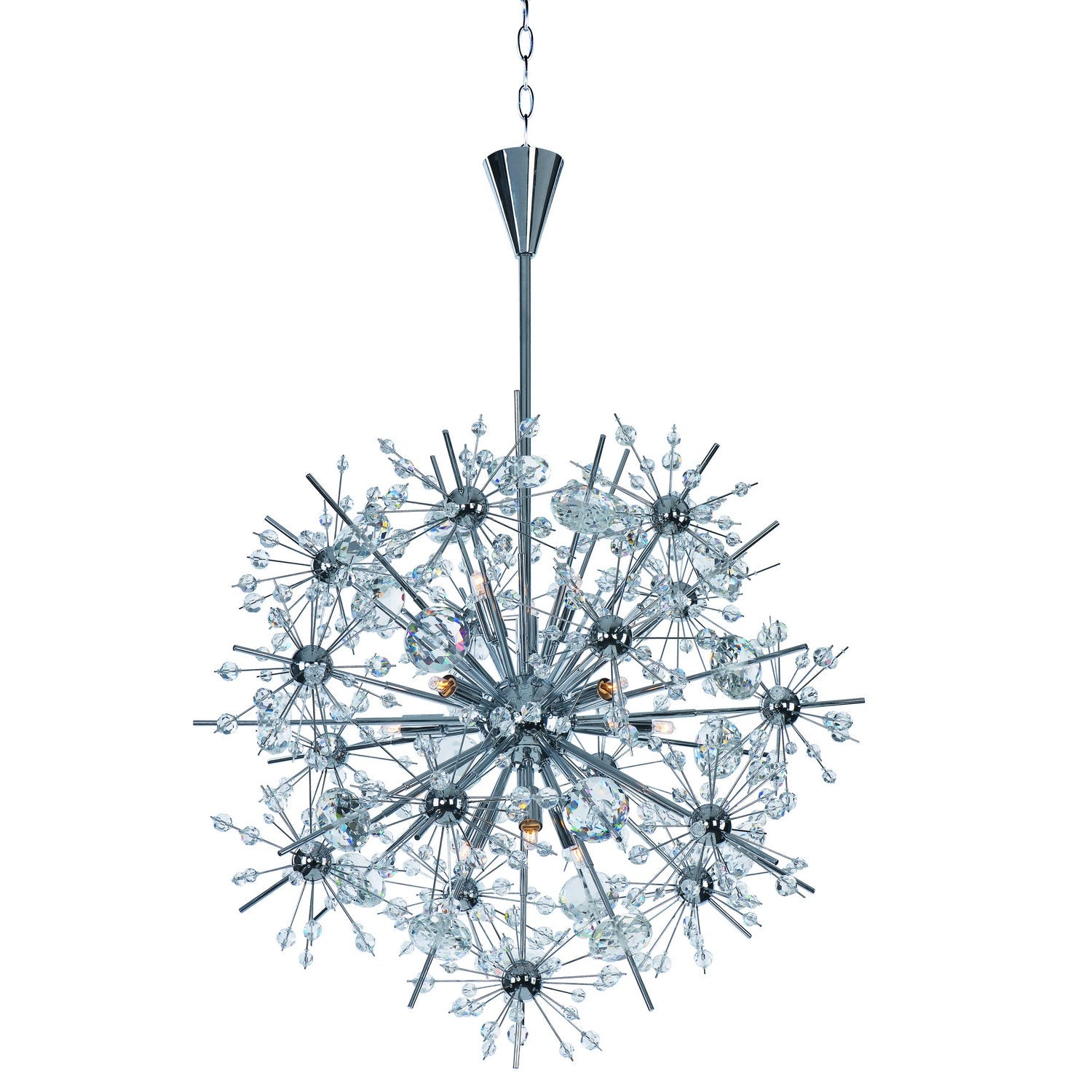 Maxim - 39745BCPC - 11 Light Chandelier - Starfire - Polished Chrome