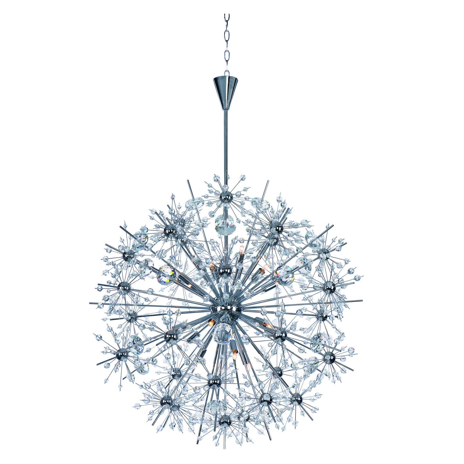 Maxim - 39746BCPC - 18 Light Pendant - Starfire - Polished Chrome