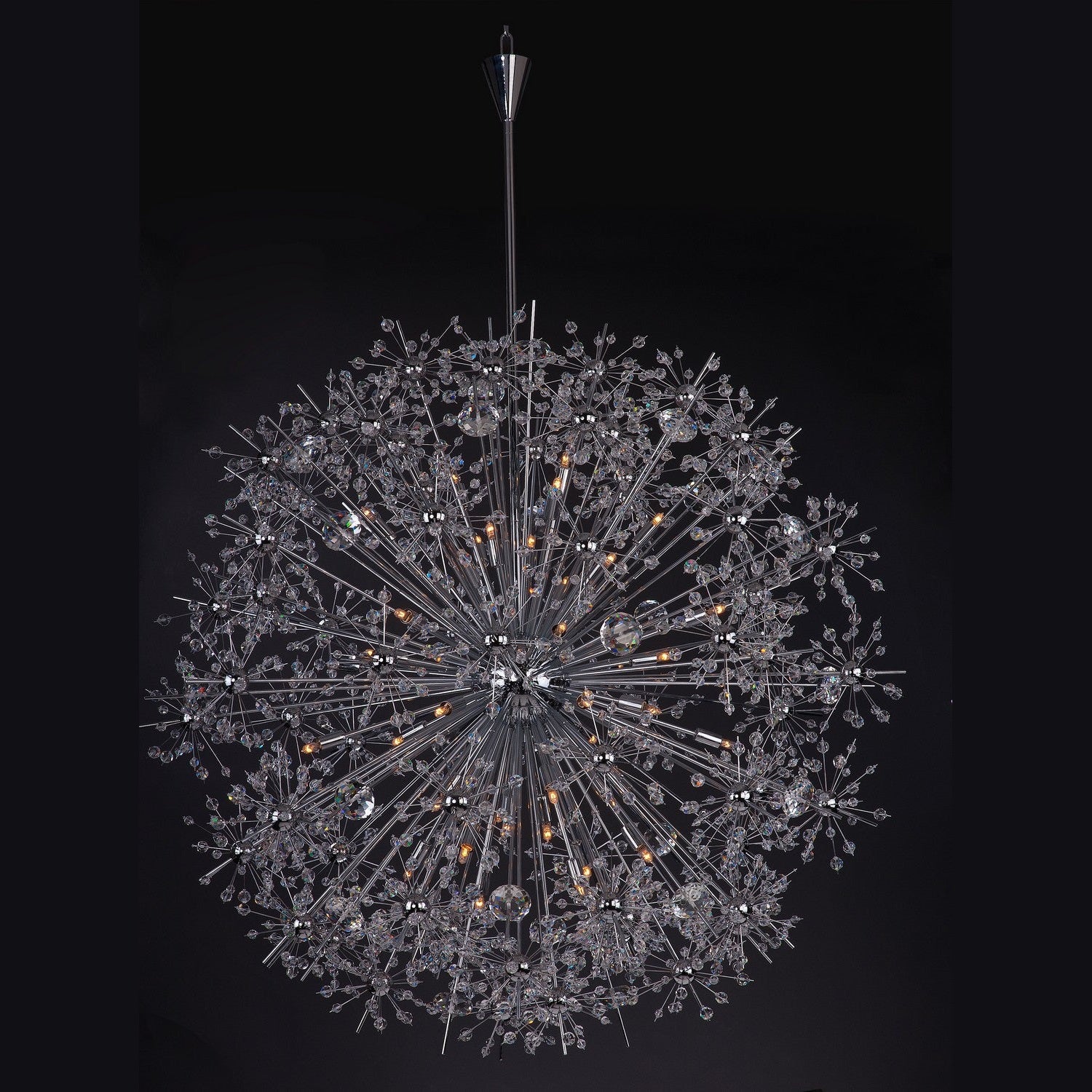 Maxim - 39747BCPC - 40 Light Chandelier - Starfire - Polished Chrome