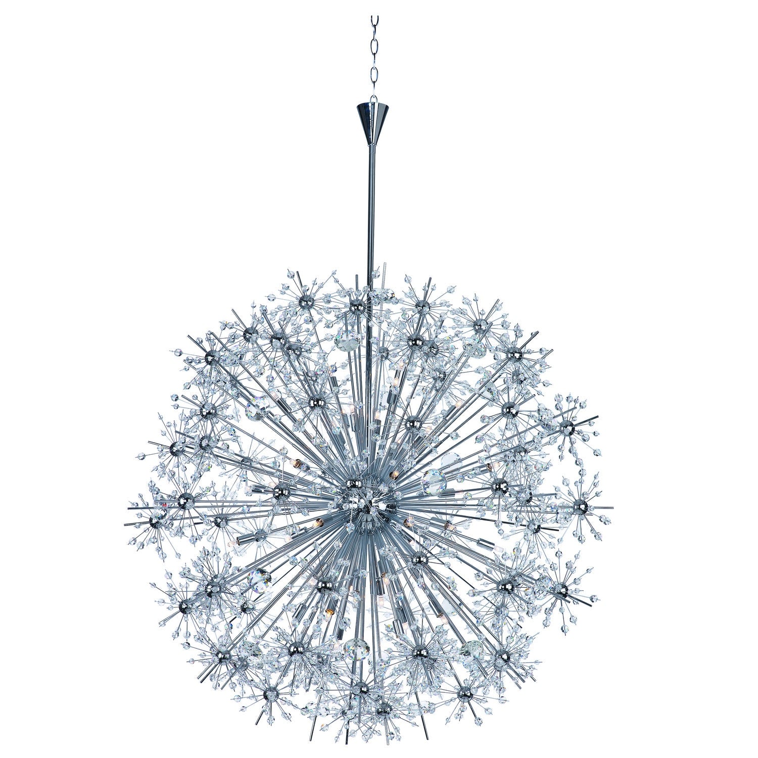 Maxim - 39747BCPC - 40 Light Chandelier - Starfire - Polished Chrome