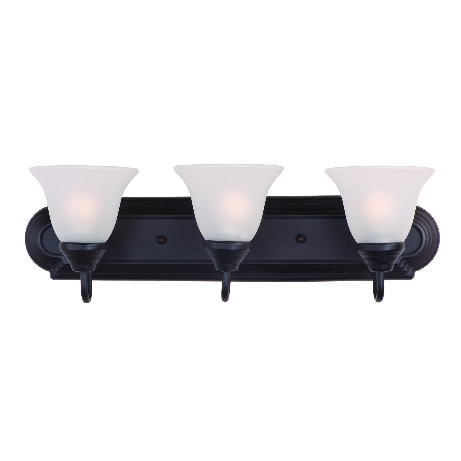 Maxim - 8013FTOI - Three Light Bath Vanity - Essentials - 801x - Oil Rubbed Bronze