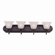 Maxim - 8014FTOI - Four Light Bath Vanity - Essentials - 801x - Oil Rubbed Bronze