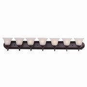 Maxim - 8016FTOI - Seven Light Bath Vanity - Essentials - 801x - Oil Rubbed Bronze