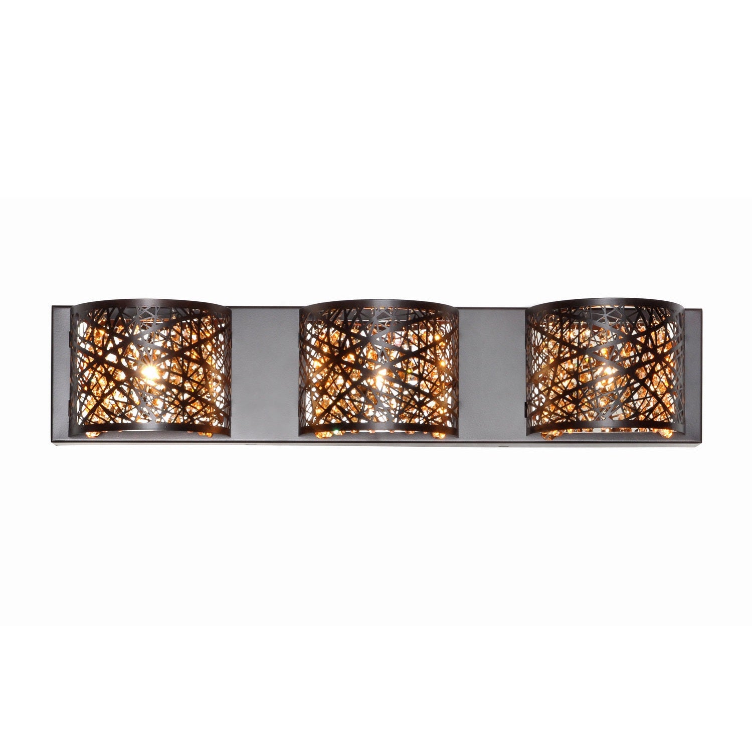 ET2 - E21316-10BZ - Three Light Bath Vanity - Inca - Bronze