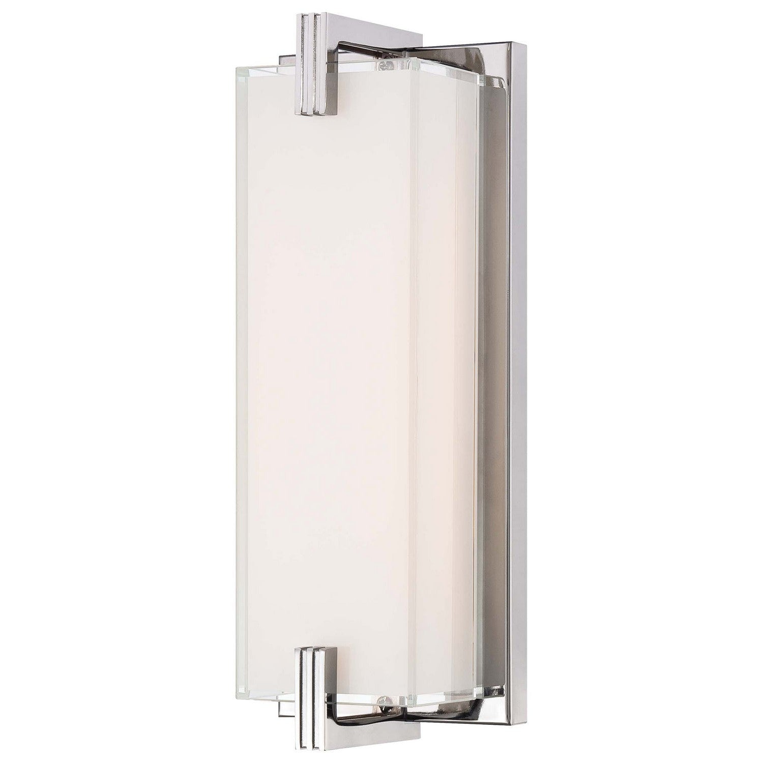 George Kovacs - P5219-077-L - LED Wall Sconce - Cubism - Chrome