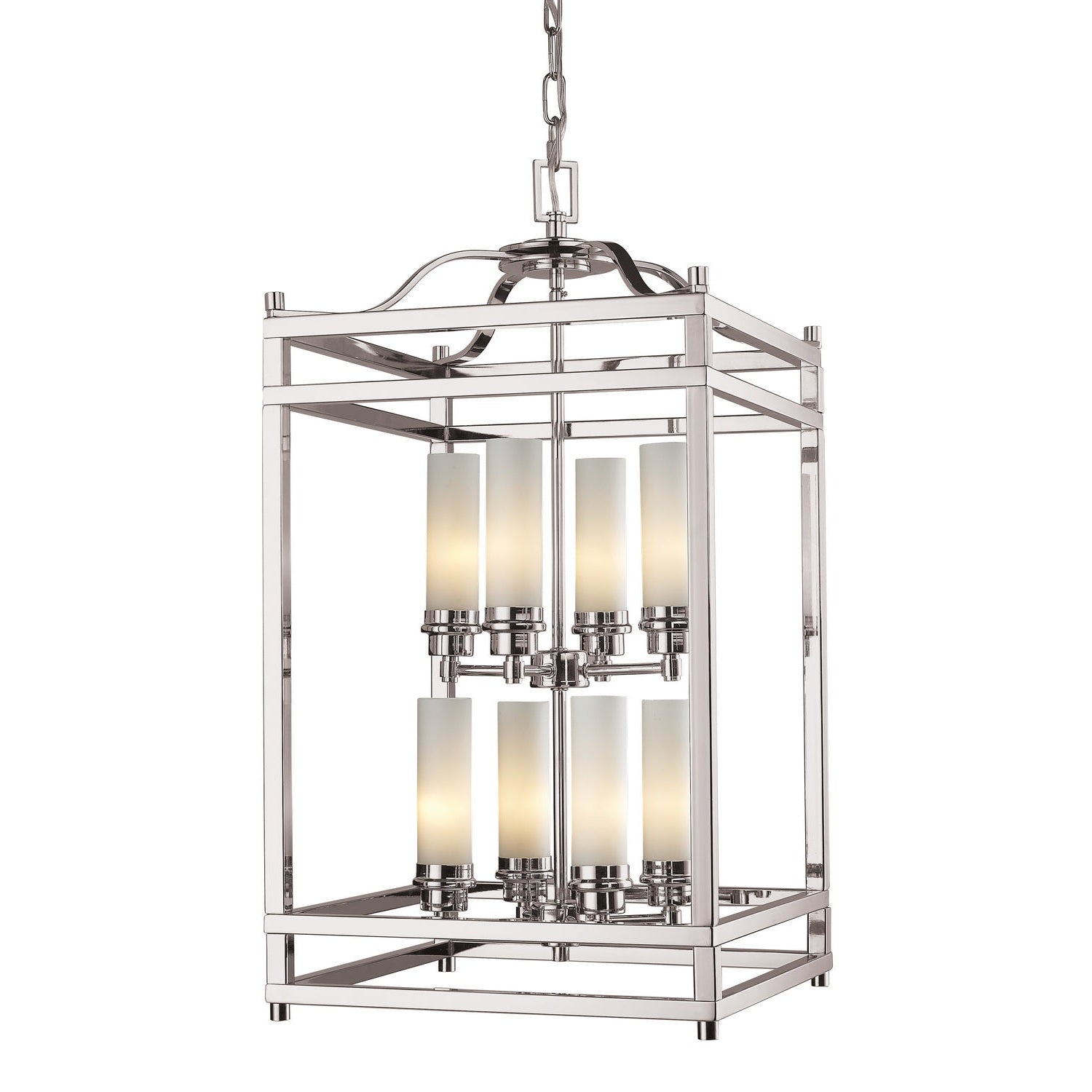 Z-Lite - 182-8 - Eight Light Chandelier - Altadore - Brushed Nickel