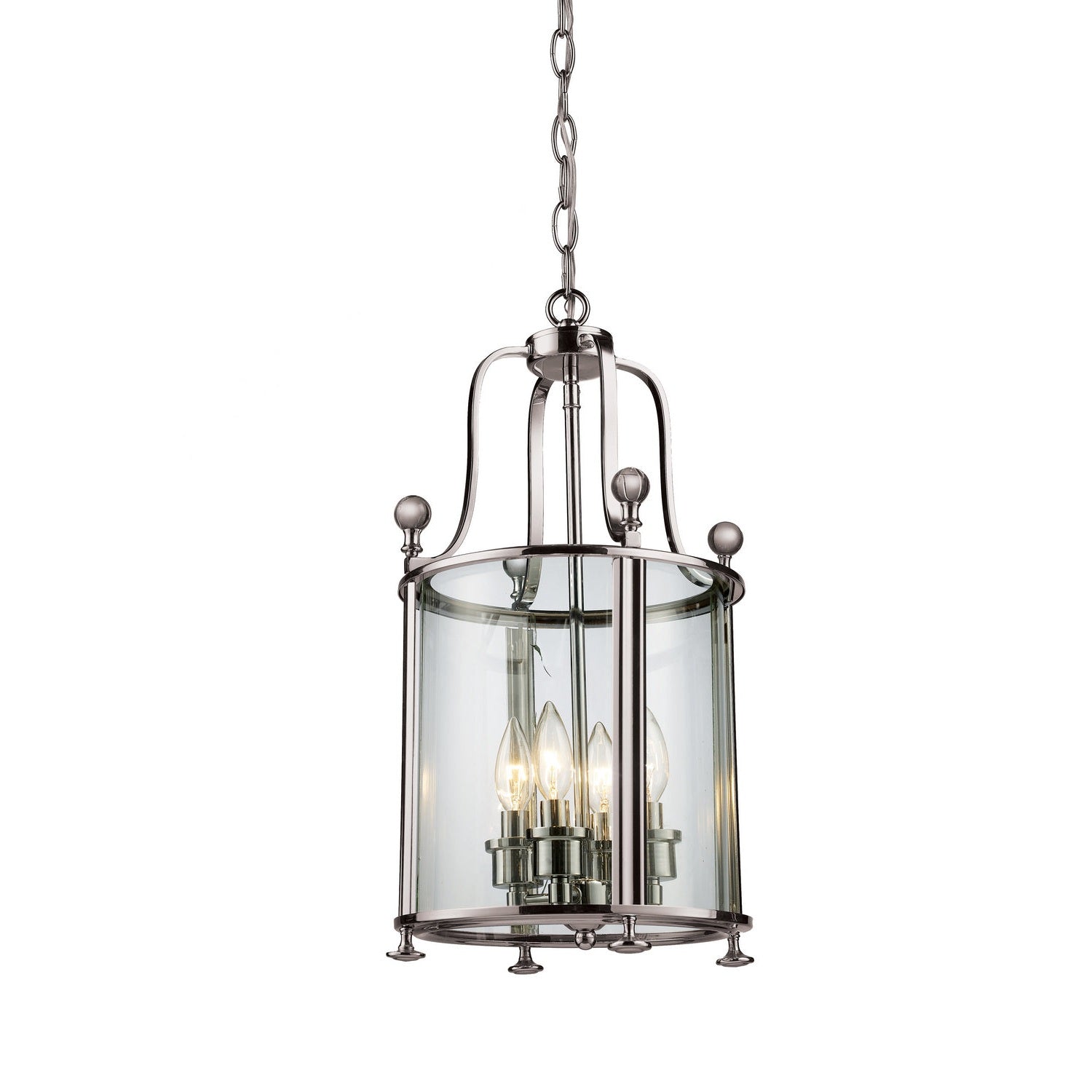 Z-Lite - 191-4 - Four Light Pendant - Wyndham - Brushed Nickel