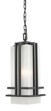 Z-Lite - 549CHB-BK - One Light Outdoor Chain Mount Ceiling Fixture - Abbey - Black