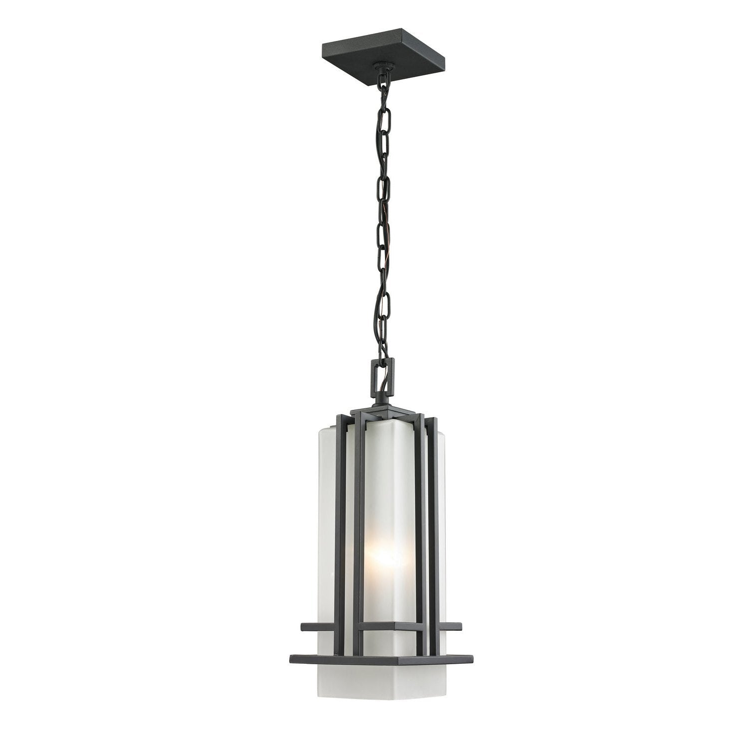 Z-Lite - 550CHM-ORBZ - One Light Outdoor Chain Mount Ceiling Fixture - Abbey - Outdoor Rubbed Bronze
