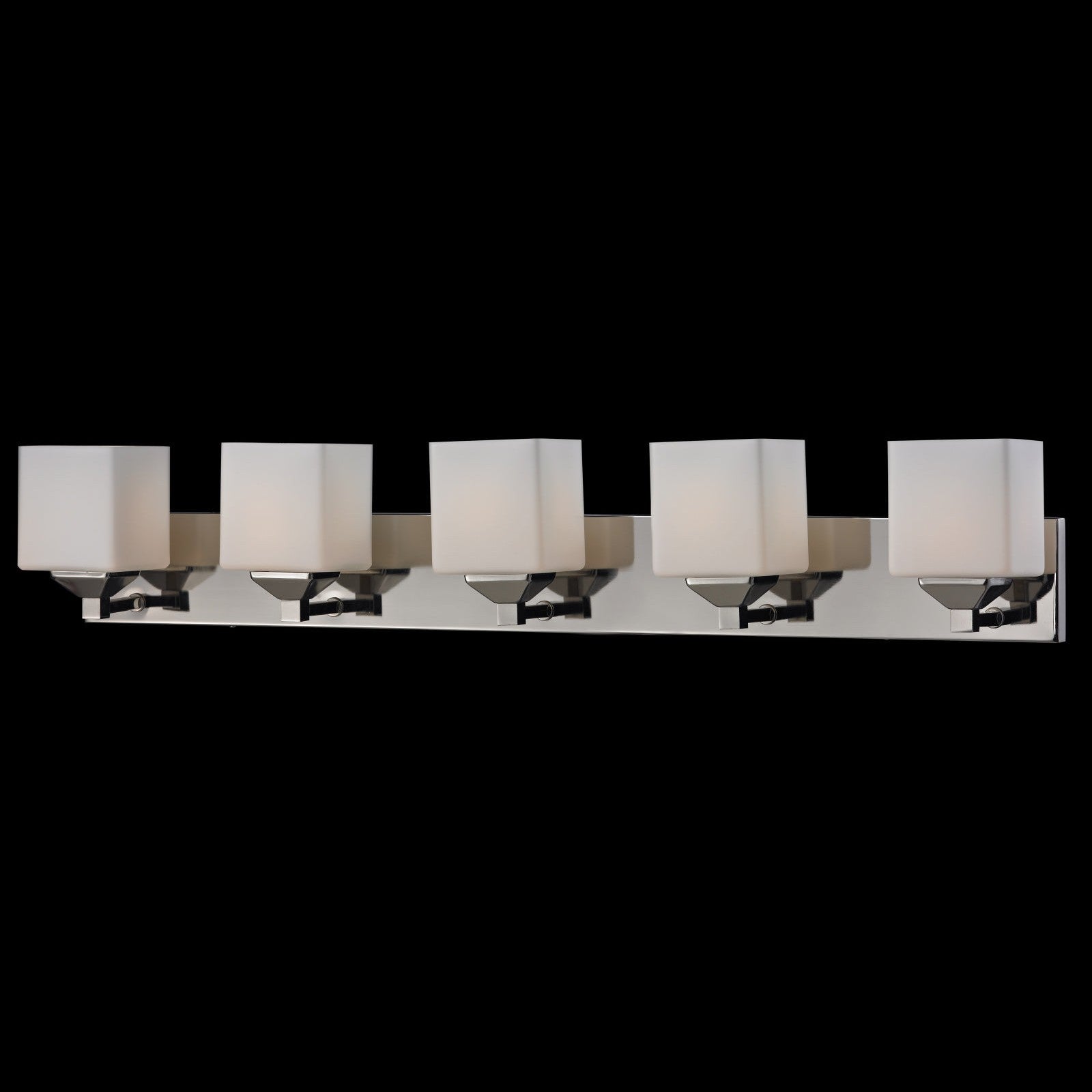 Z-Lite - 2105-5V - Five Light Vanity - Quube - Chrome