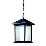 Z-Lite - 524CHM - One Light Outdoor Chain Mount Ceiling Fixture - Mesa - Oil Rubbed Bronze