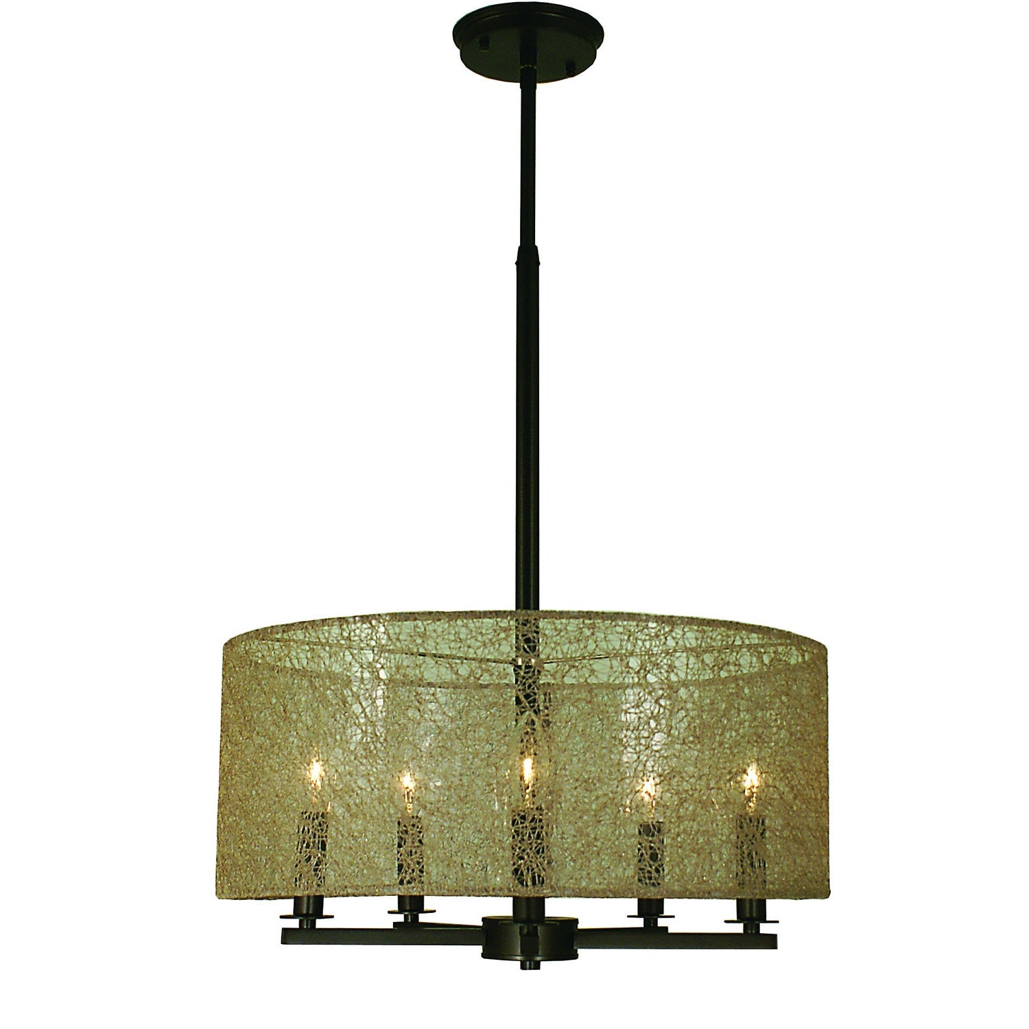 Framburg - 1217 MB - Five Light Chandelier - Chloe - Mahogany Bronze