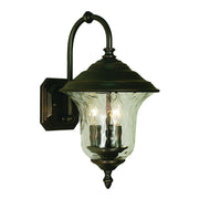 Framburg - 1220 SBR - Three Light Exterior Wall Mount - Hartford - Siena Bronze