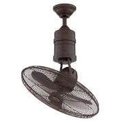 Craftmade - BW321AG3 - 18"Ceiling Fan - Bellows III Indoor/Outdoor - Aged Bronze Textured