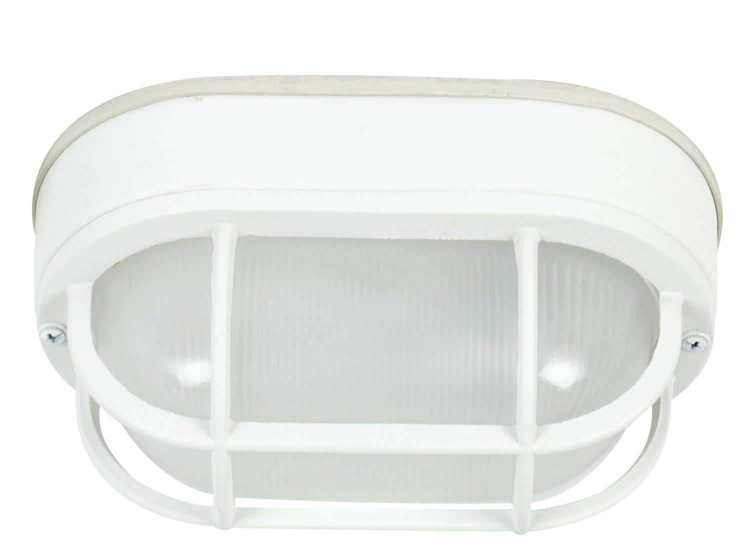 Craftmade - Z396-TW - One Light Flushmount - Bulkheads Oval and Round - Textured White