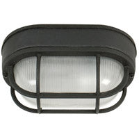 Craftmade - Z396-TB - One Light Flushmount - Bulkheads Oval and Round - Textured Black