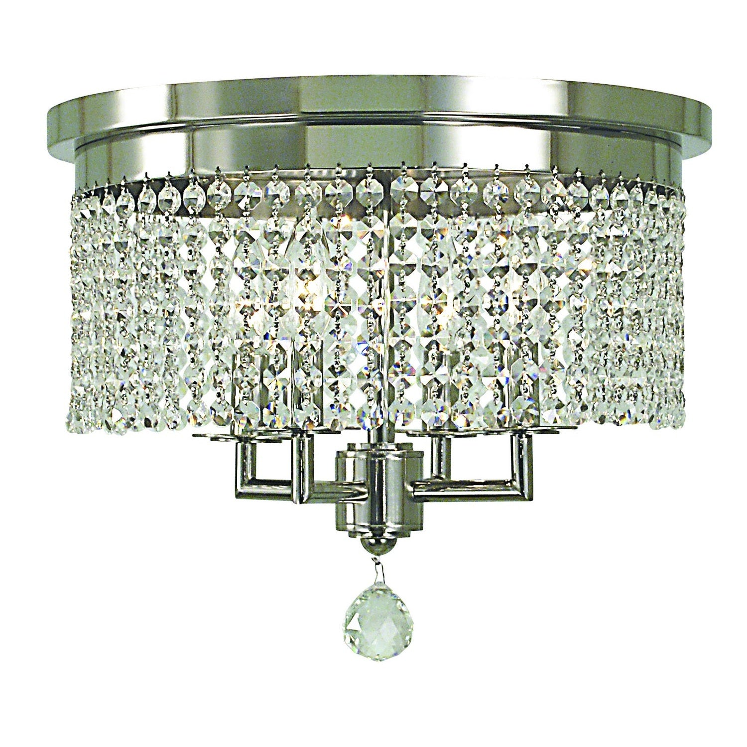 Framburg - 2273 PS - Four Light Flush / Semi-Flush Mount - Princessa - Polished Silver