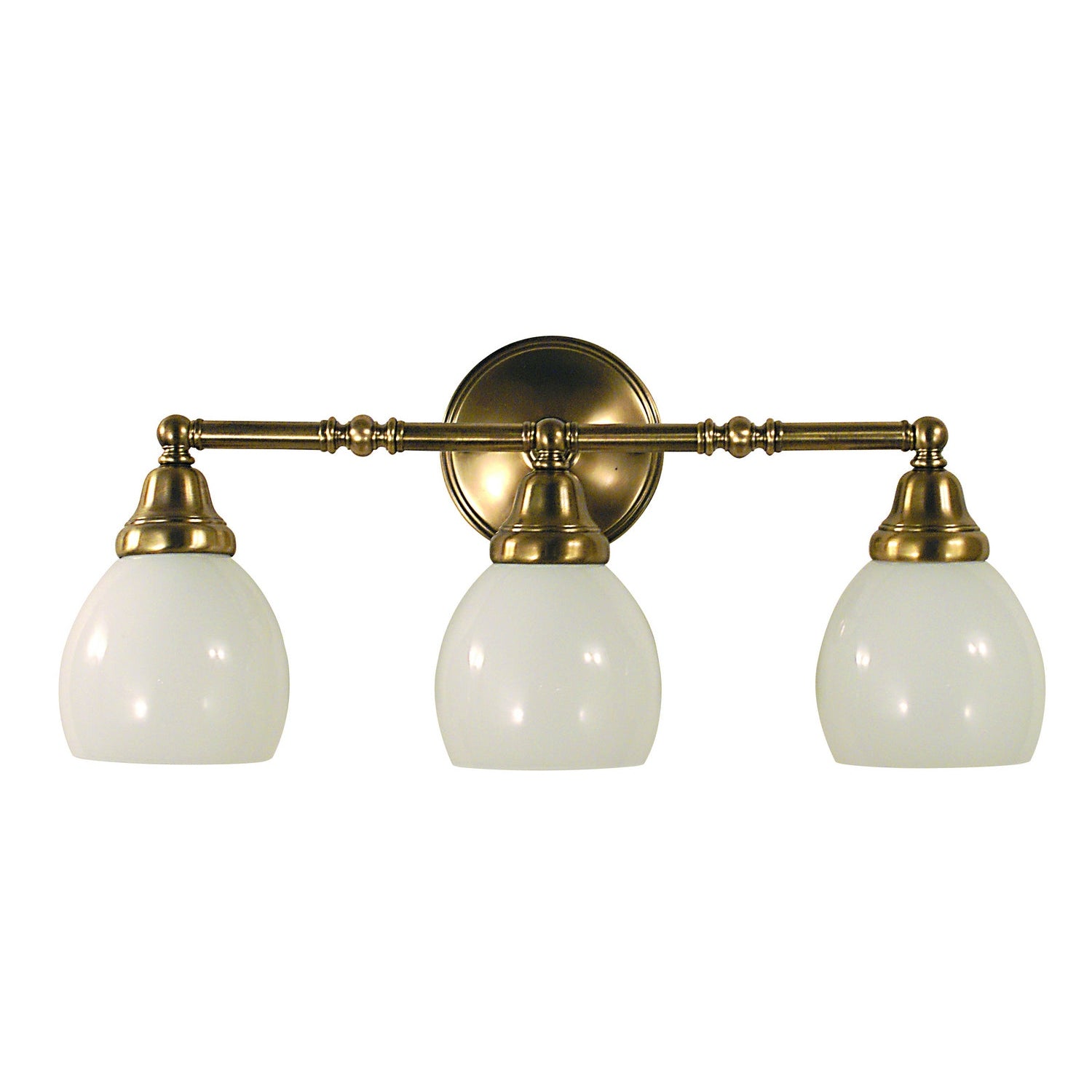 Framburg - 2429 AB - Three Light Wall Sconce - Sheraton - Antique Brass