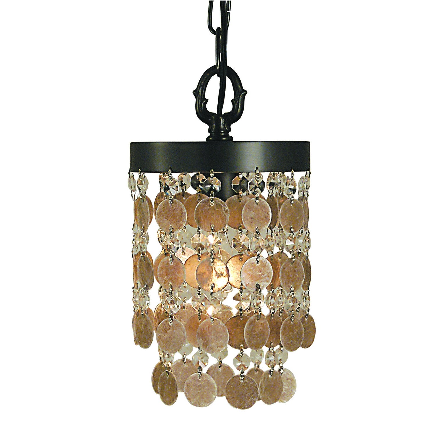 Framburg - 2480 MB - One Light Pendant - Naomi - Mahogany Bronze